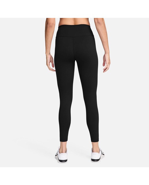 Calças de malha de mulher One Nike Preto-2