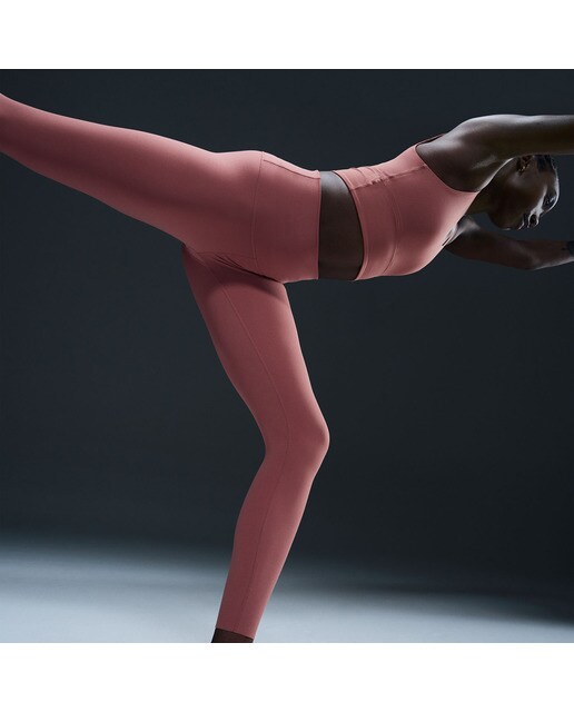 Leggings de Mulher Zenvy Rosa / Preto-4