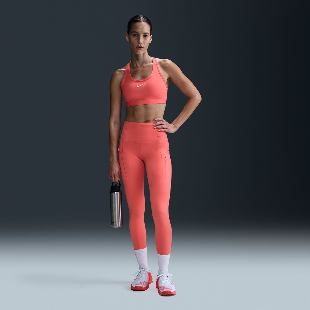 Malla larga de mujer Go Nike - Coral Coral-1