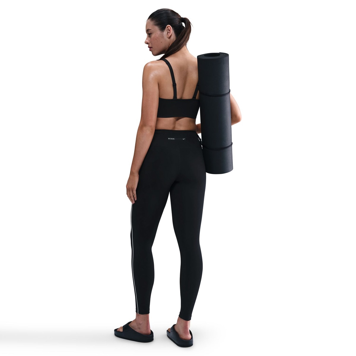 Leggings de Mulher Dri-FIT One HR Preto-2