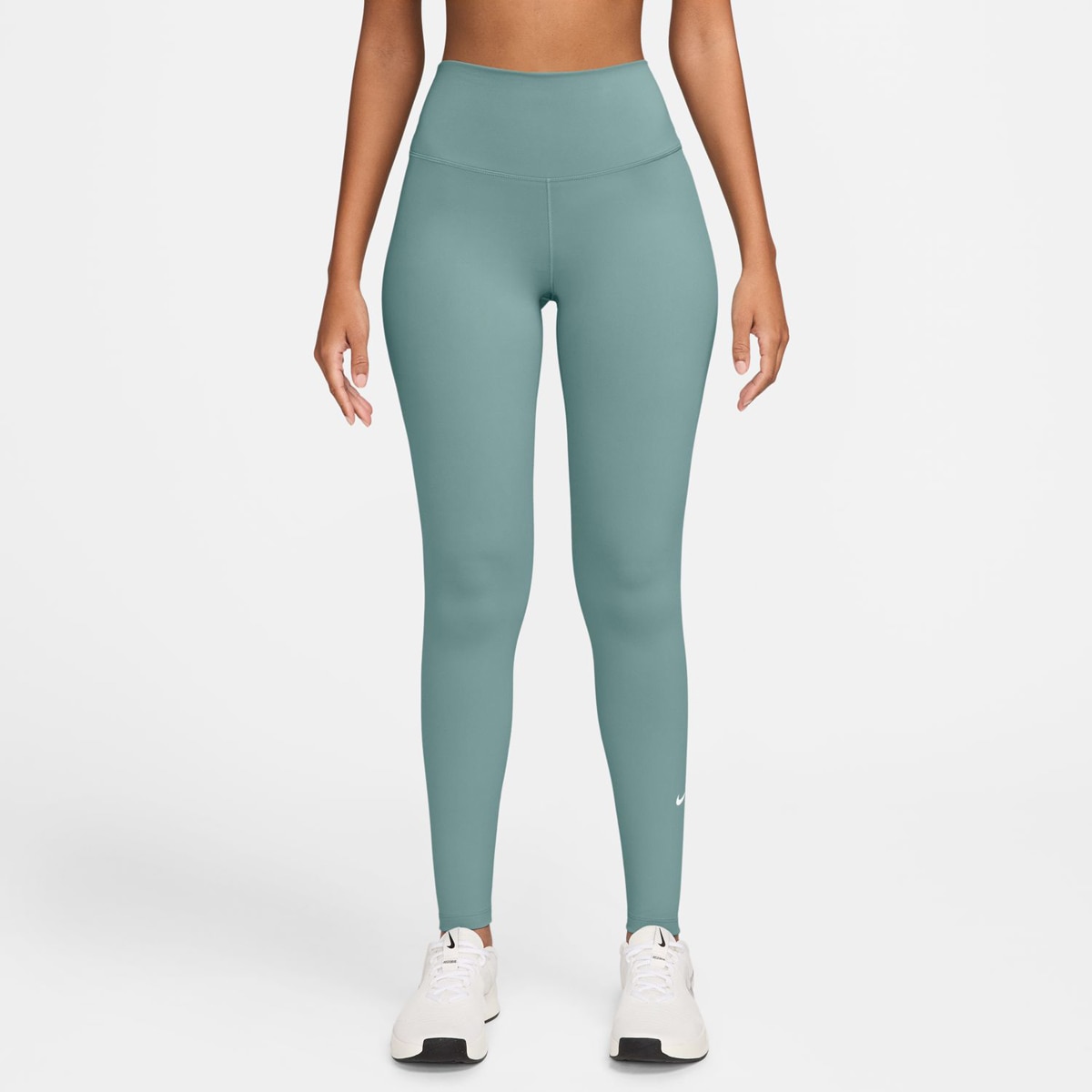 Calças de malha de mulher One Nike Azul-1