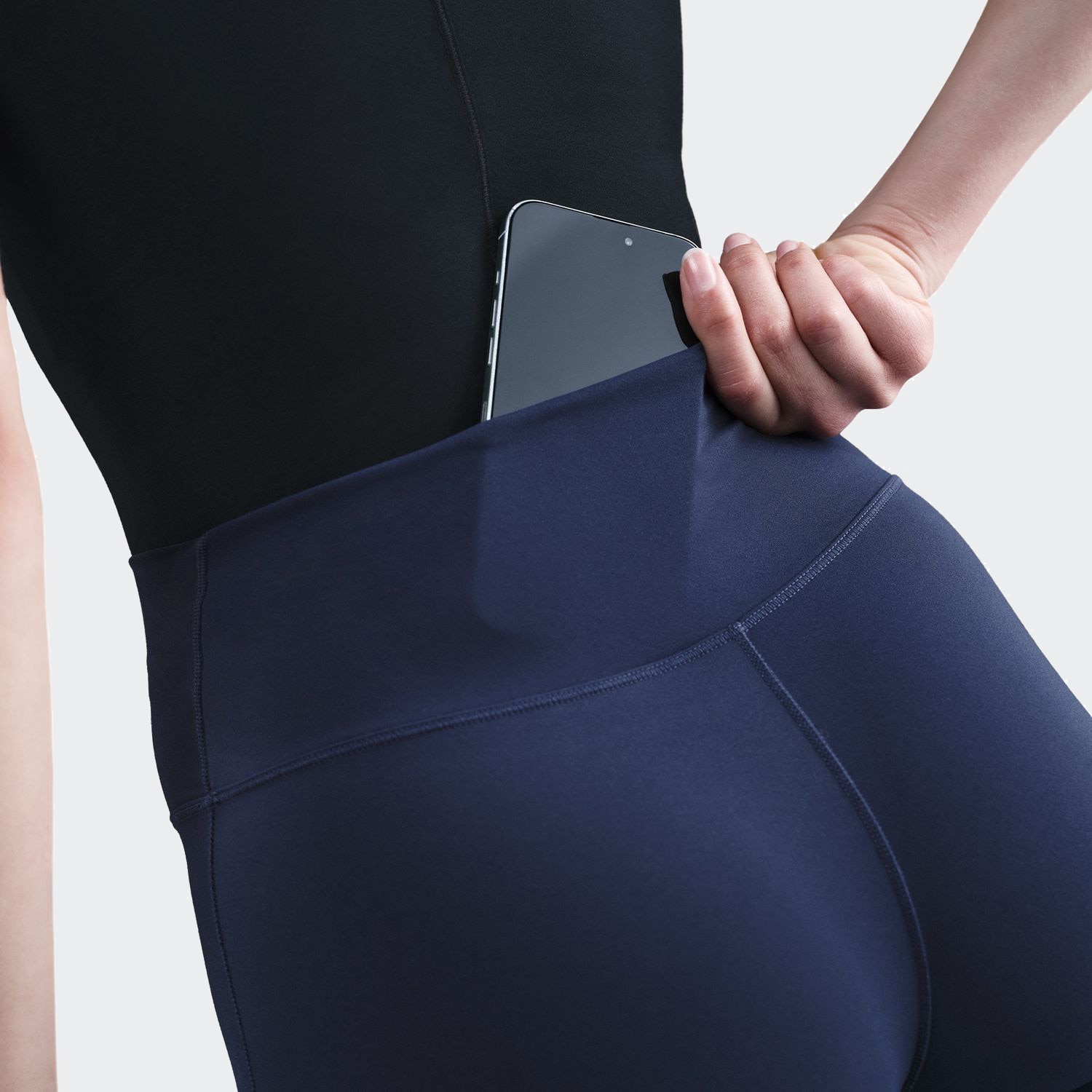 Leggings de Mulher One Seamless Front Azul-marinho-8