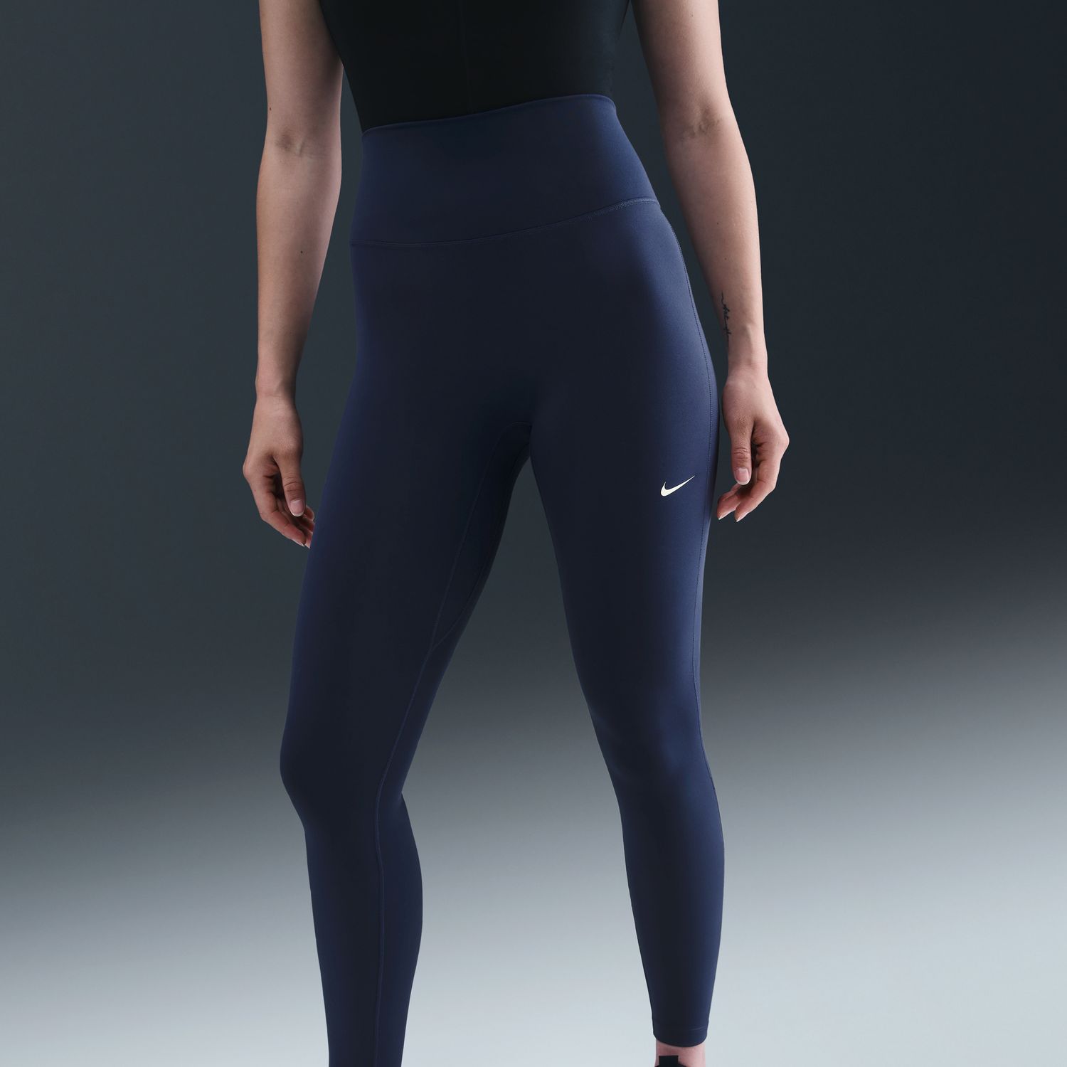 Leggings de Mulher One Seamless Front Azul-marinho-9