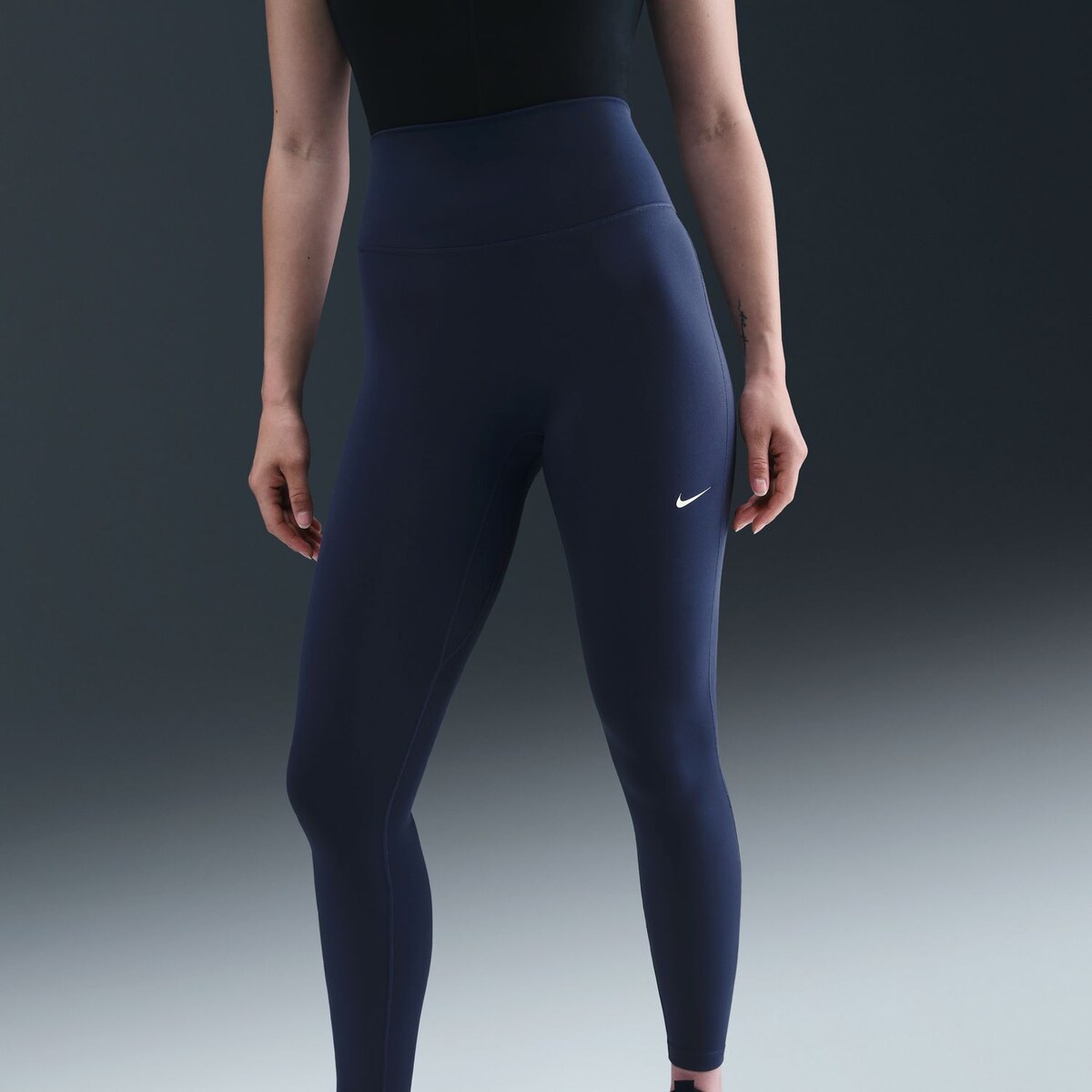 Leggings de Mulher One Seamless Front Azul-marinho-9