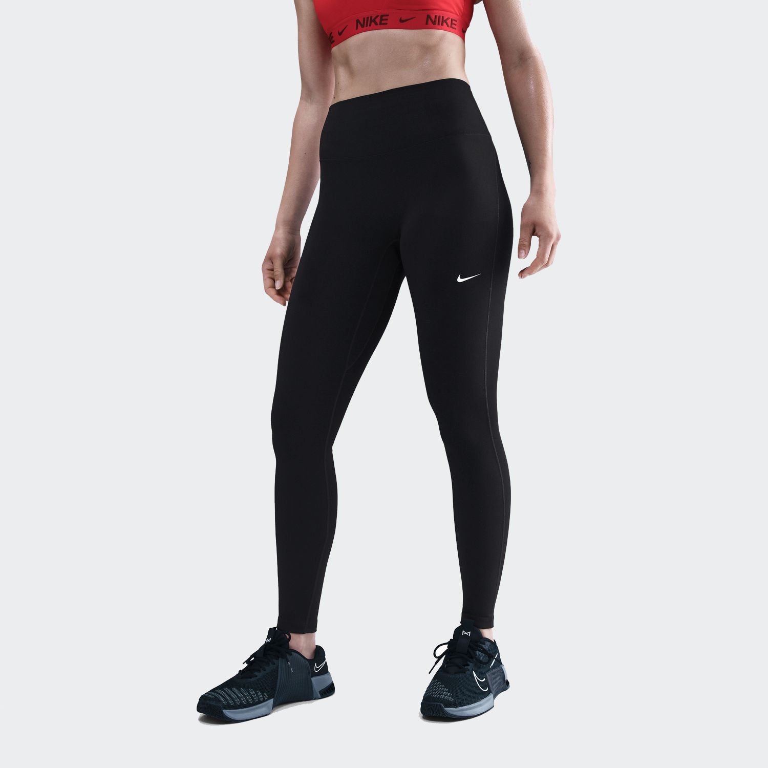 Leggings de Mulher One Seamless Front Preto-1