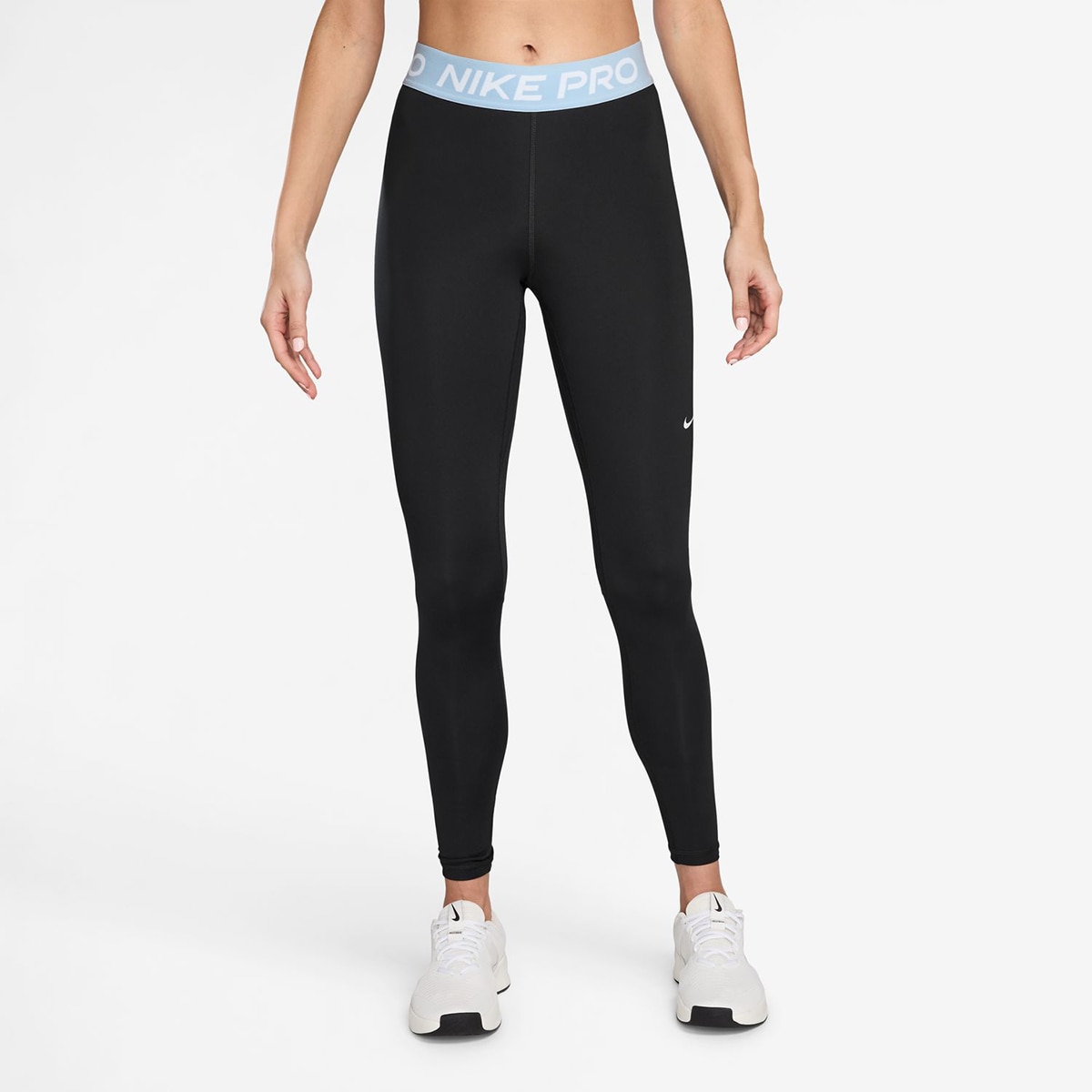 Imagen 1 de Malla de mujer Pro Nike - Negro / Azul Negro / Azul