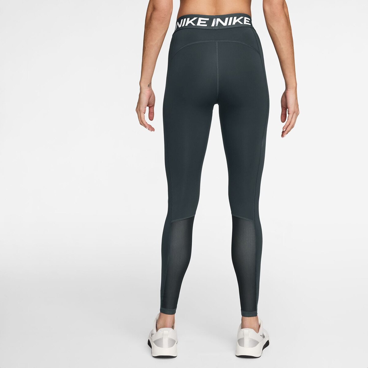 Calças de malha de mulher Pro Nike Verde-2