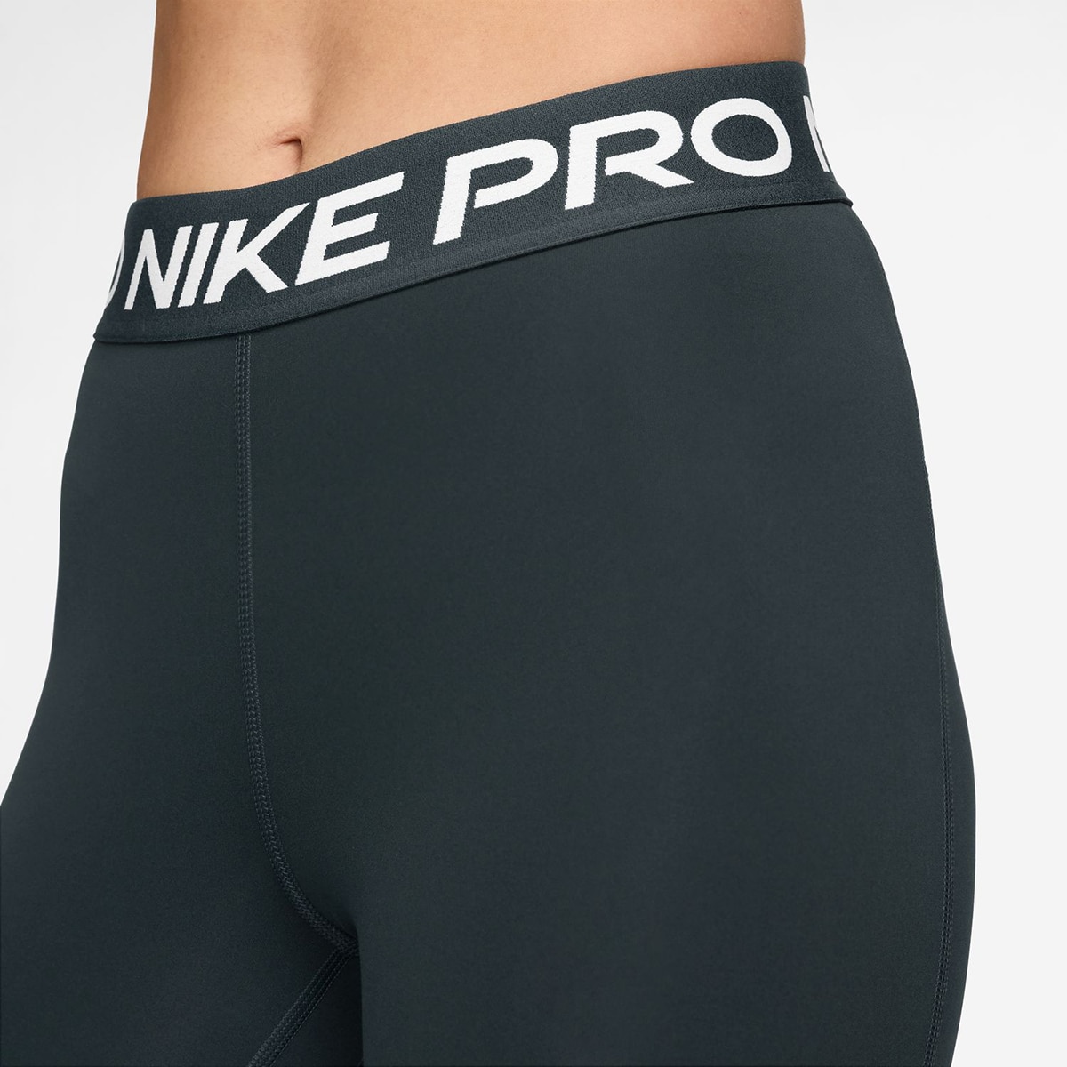 Calças de malha de mulher Pro Nike Verde-3