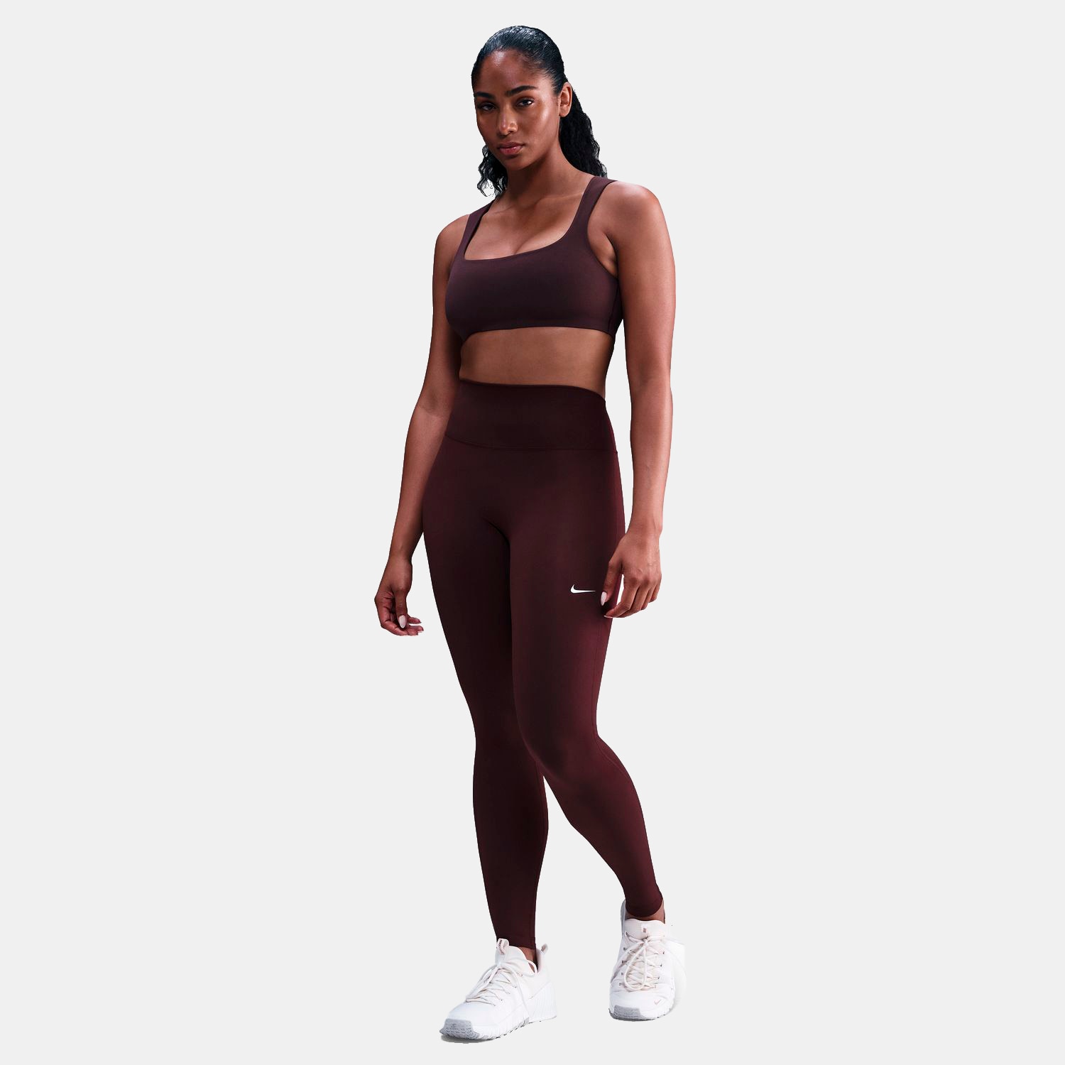 Imagen 1 de Malla de mujer Nike One Seamless Front Nike - Burdeos Burdeos