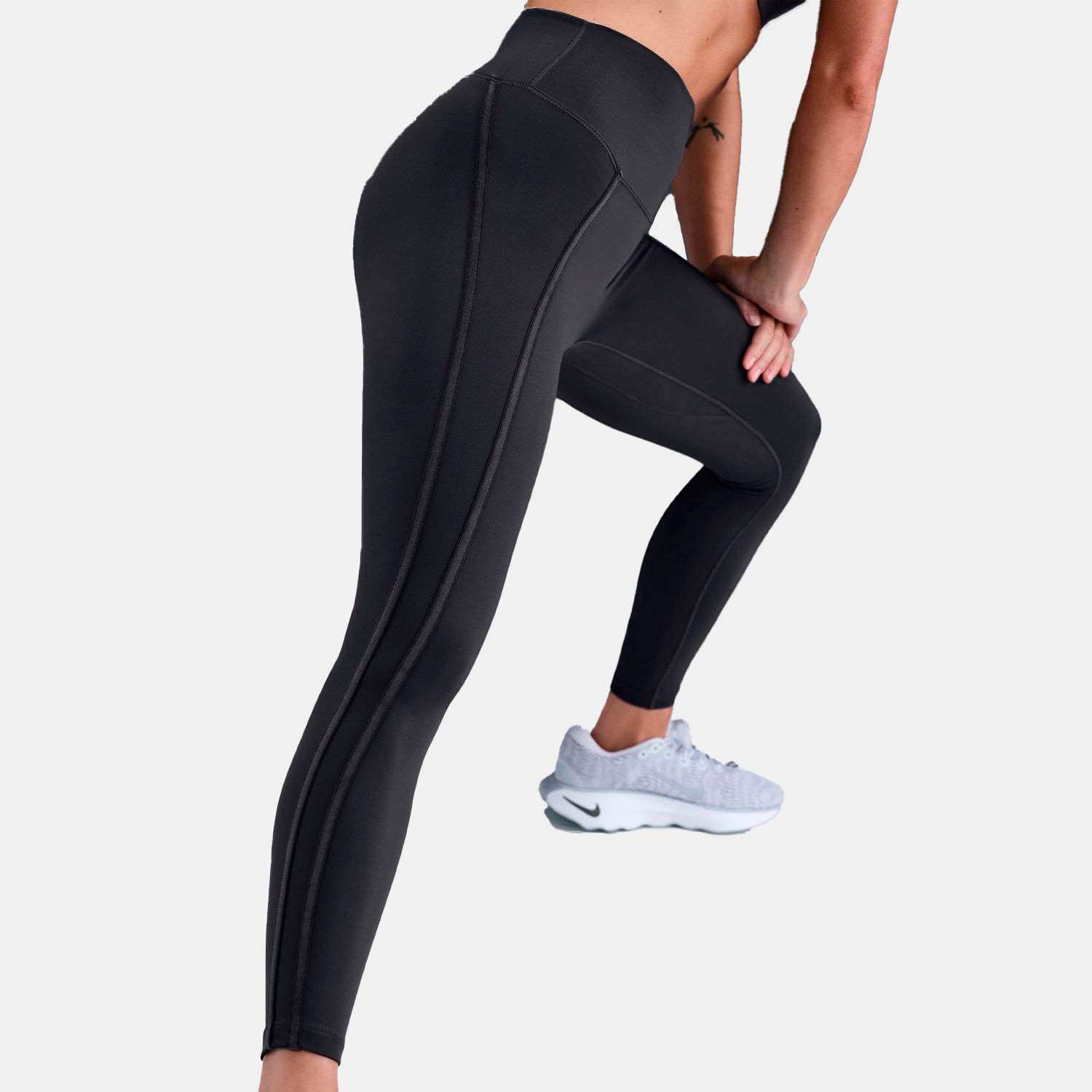 Leggings de Mulher One 7/8 Cinzento-4