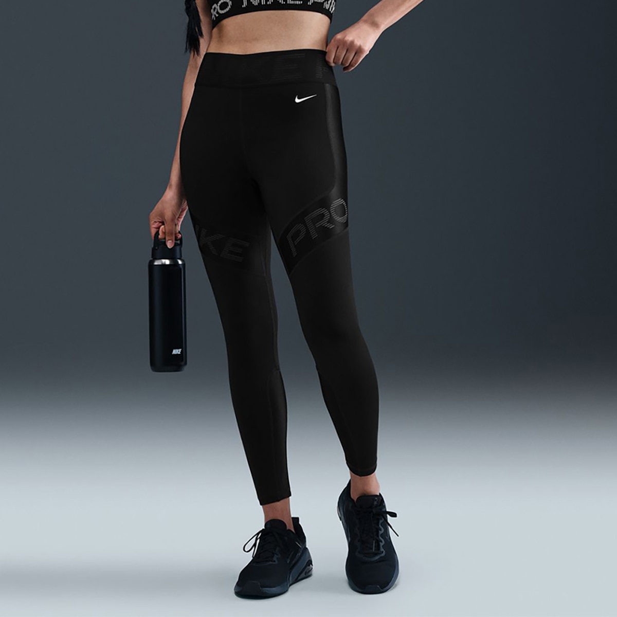 Leggings de mulher Pro Sculpt 7/8 Preto-1
