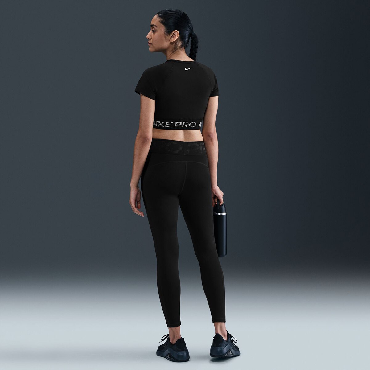 Leggings de mulher Pro Sculpt 7/8 Preto-2