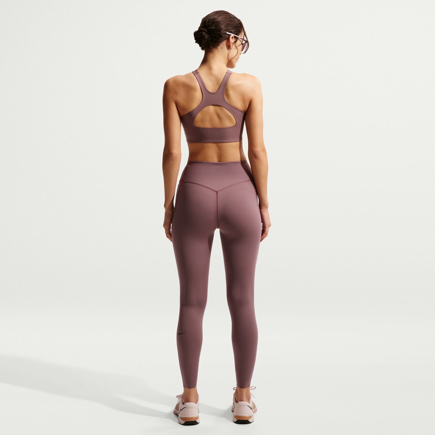 Leggings de Mulher Universa Roxo-2