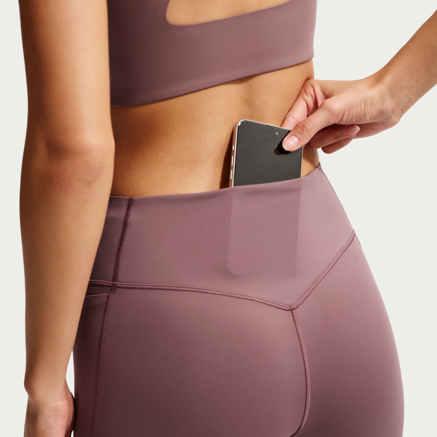 Leggings de Mulher Universa Roxo-6