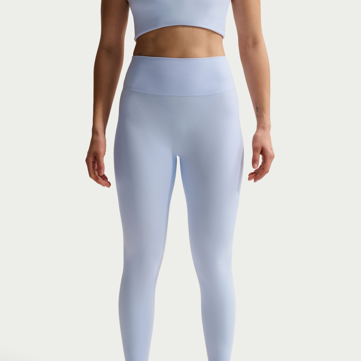 Leggings de Mulher W NK ZENVY DF HR 7/8 TGHT USEM Azul-4