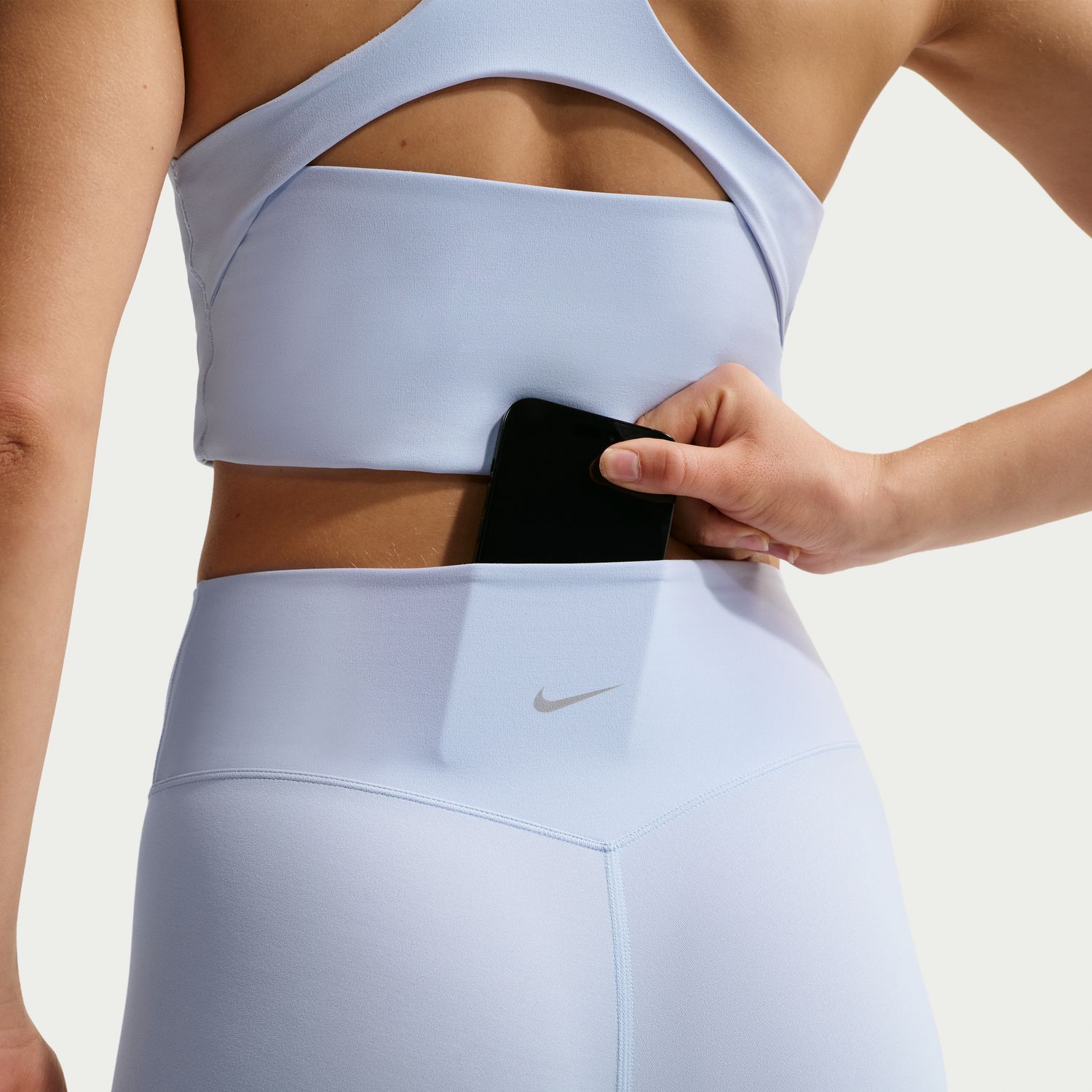 Leggings de Mulher W NK ZENVY DF HR 7/8 TGHT USEM Azul-7