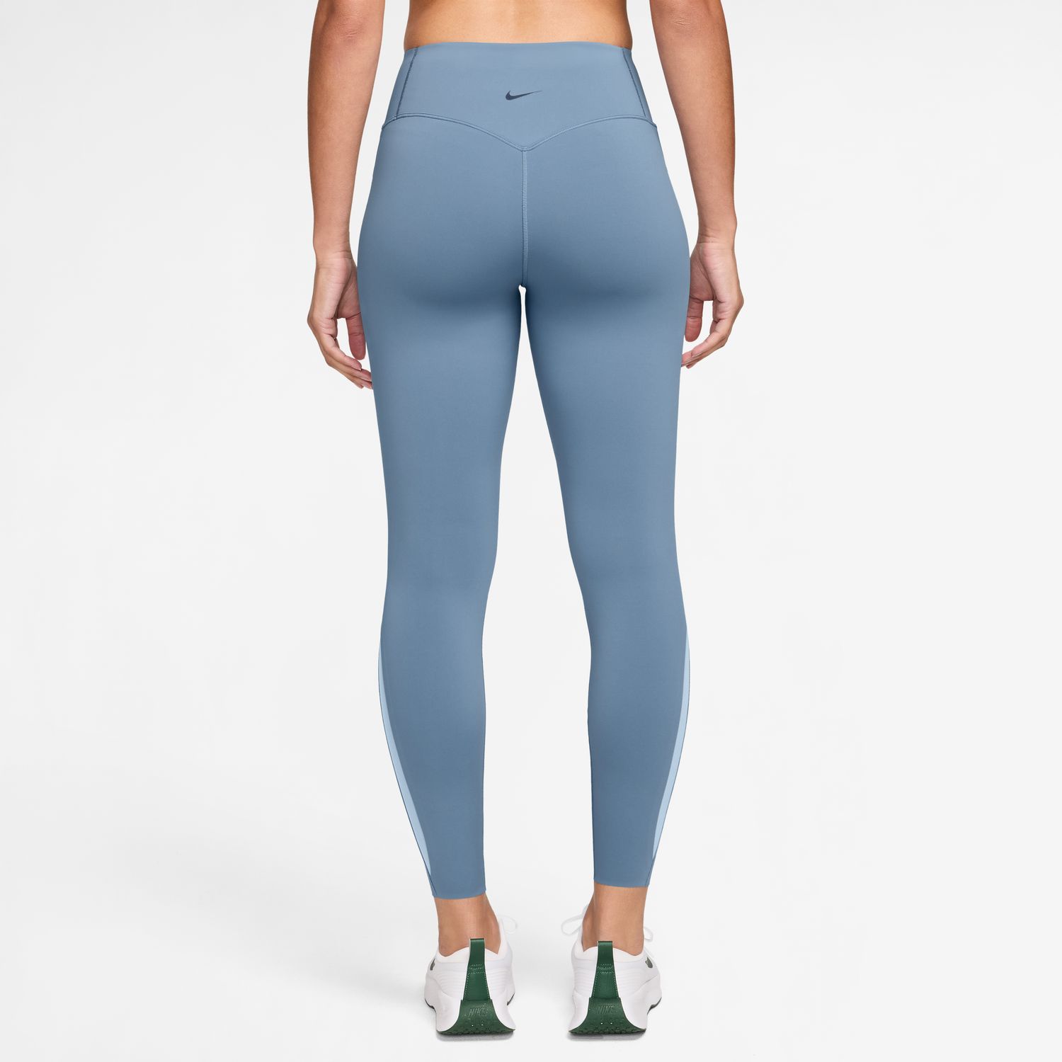Leggings de Mulher W Nk DF Unvrsa 7/8 Tight Mesh Azul-2