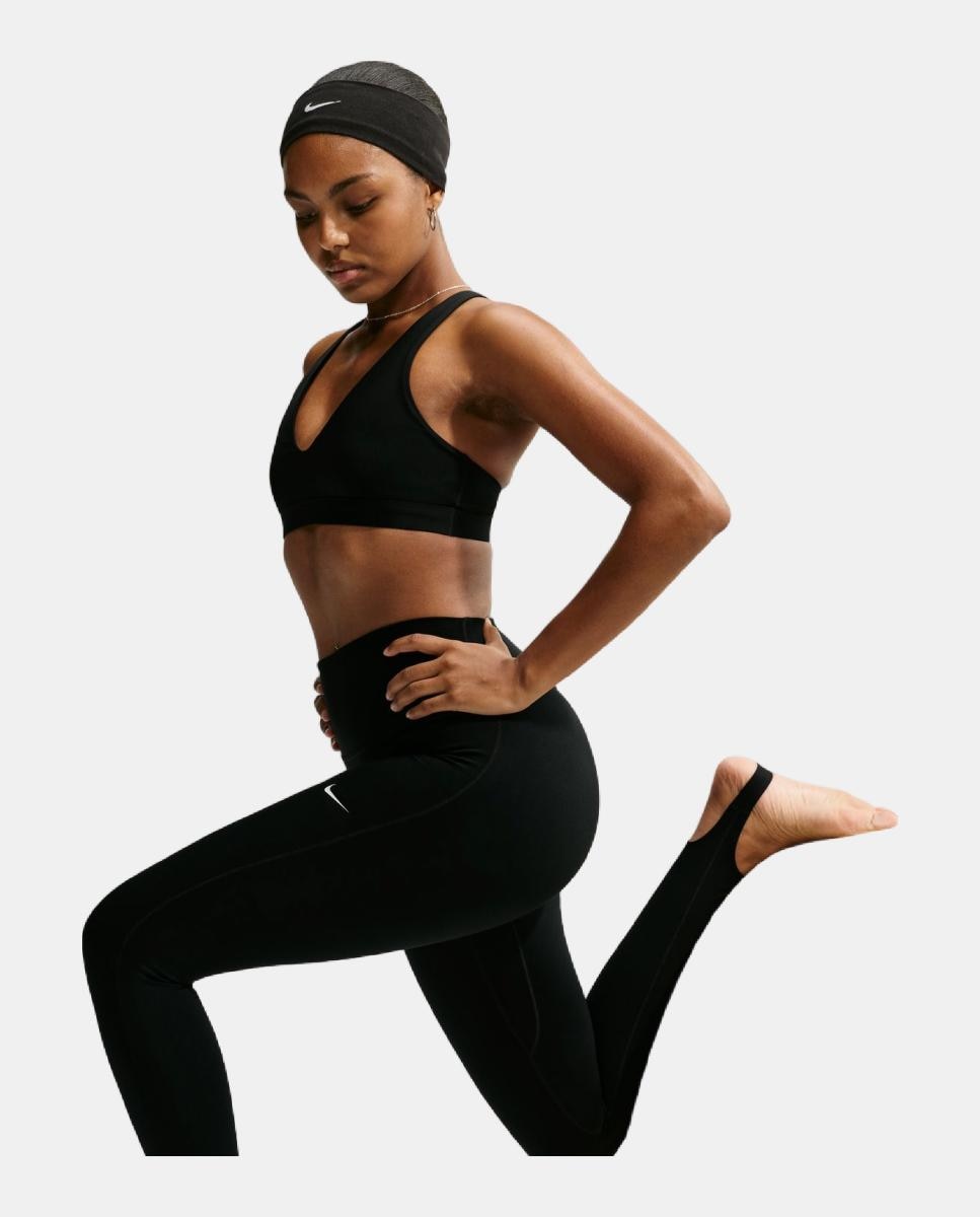 Imagen 5 de Malla larga de mujer One Nike - Negro Negro