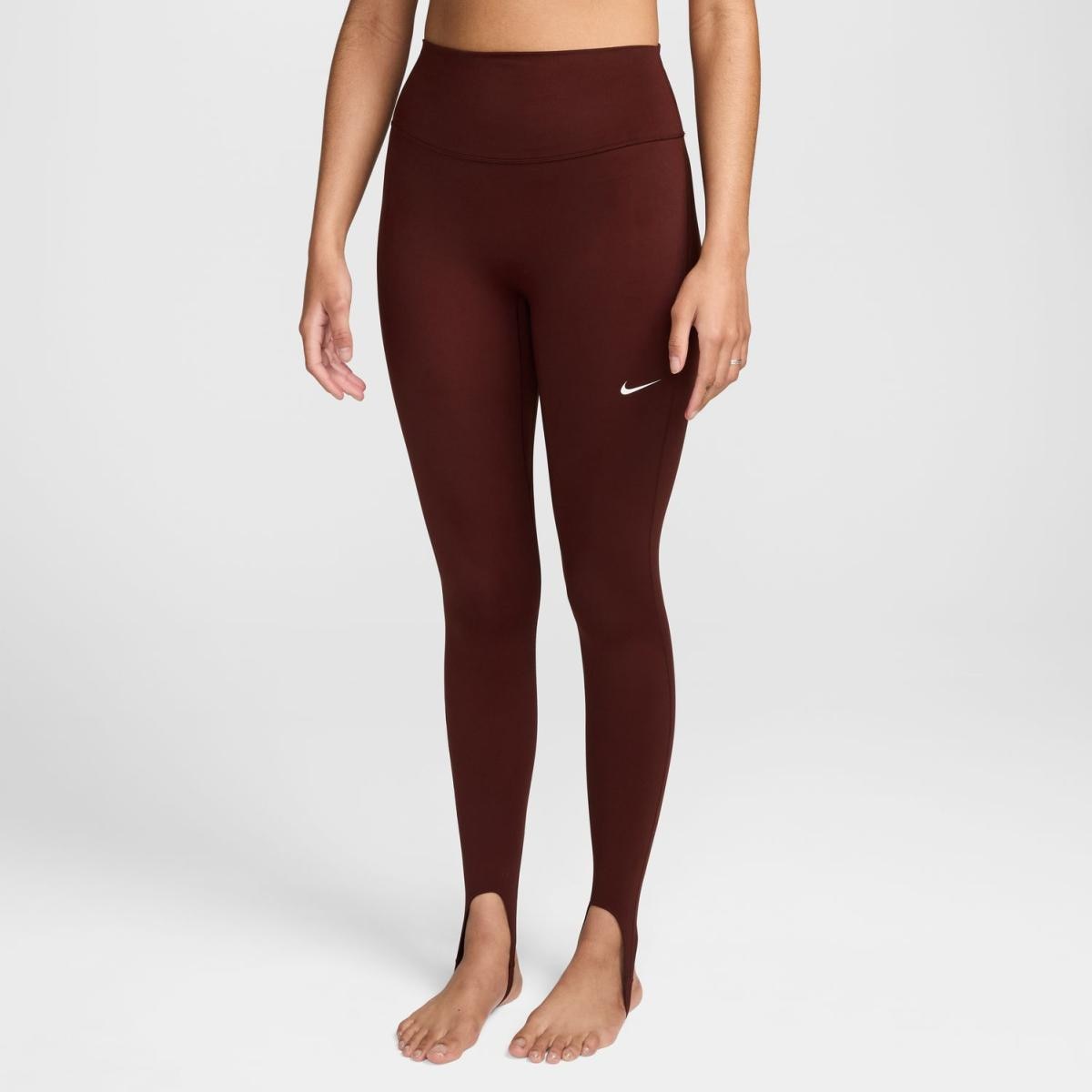 Imagen 1 de Malla larga de mujer One Nike - Rojo Rojo