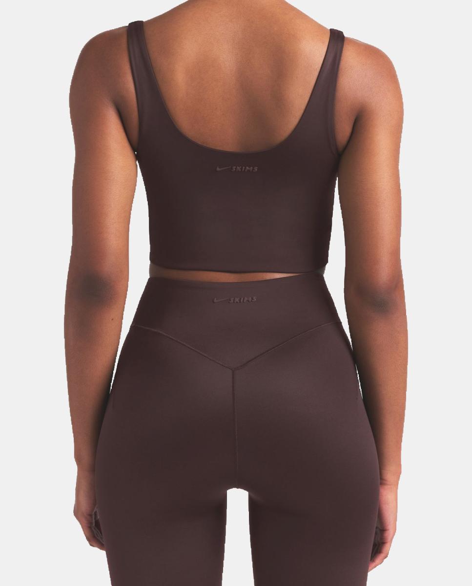 Malla de mujer Satin Shine 26'' NikeSKIMS - Marrón oscuro Marrón oscuro-2