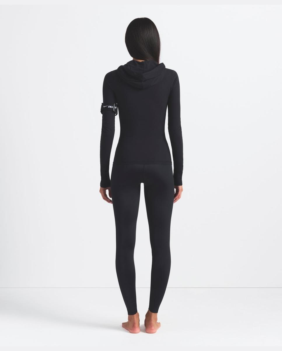 Malla de mujer Satin Shine 26'' NikeSKIMS - Negro Negro-2
