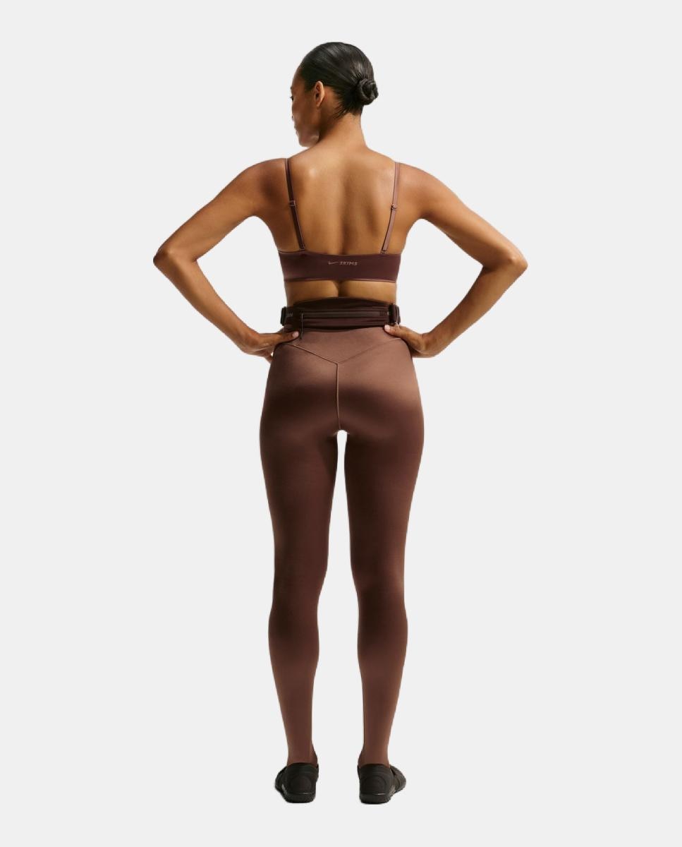 Malla de mujer Satin Shine 29'' NikeSKIMS - Marrón Marrón-2