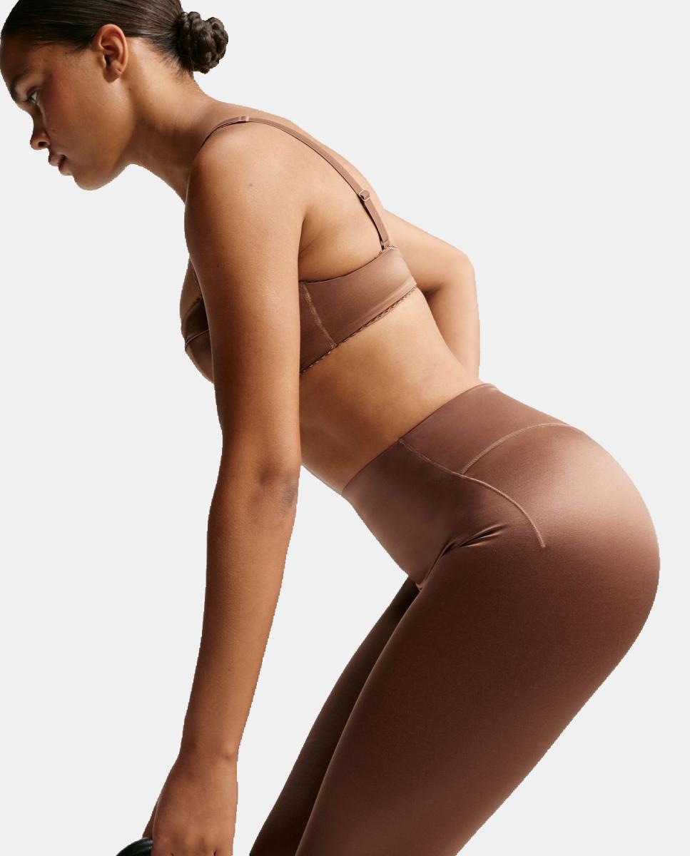 Malla de mujer Satin Shine 26'' NikeSKIMS - Marrón Marrón-5