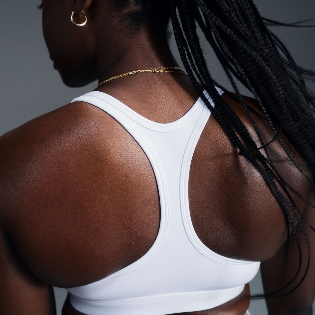 Top de Mulher Swoosh Light Support Branco-2