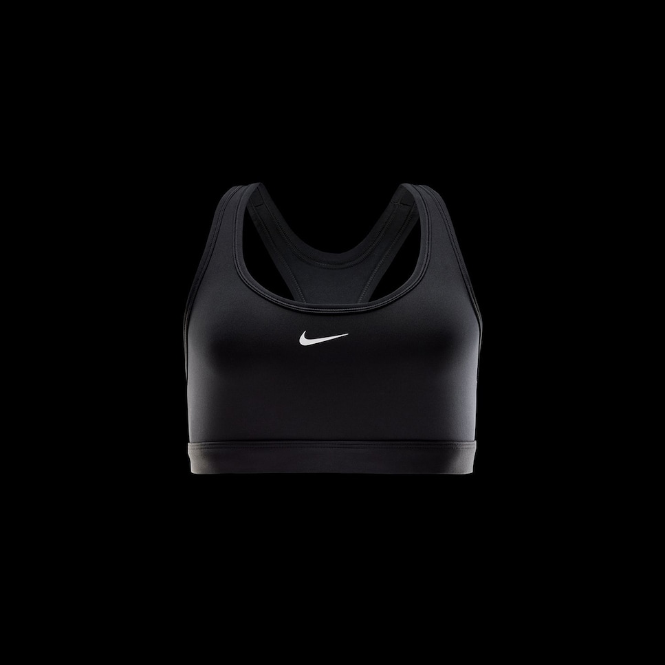 Top de Mulher Swoosh Light Support Preto-6