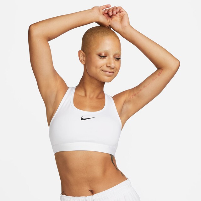 Top de mujer W Nk Swsh Med Spt Bra Nike