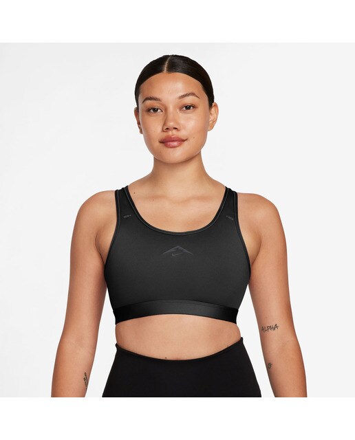 Soutien desportivo de mulher Swoosh Nike Preto-1