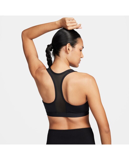 Soutien desportivo de mulher Swoosh Nike Preto-2