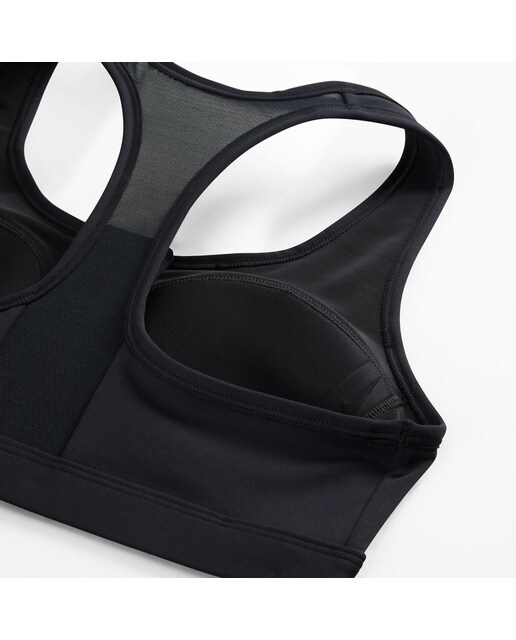 Soutien desportivo de mulher Swoosh Nike Preto-3