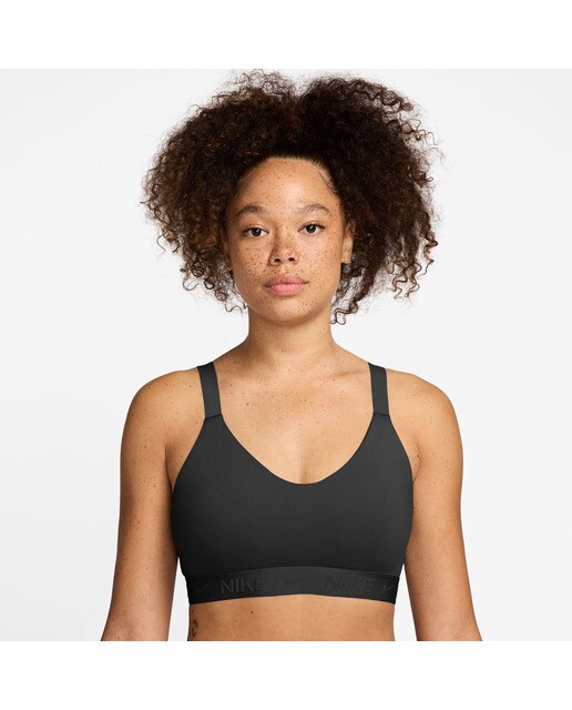 Top de mujer Indy Medium Support Nike - Negro Negro-1