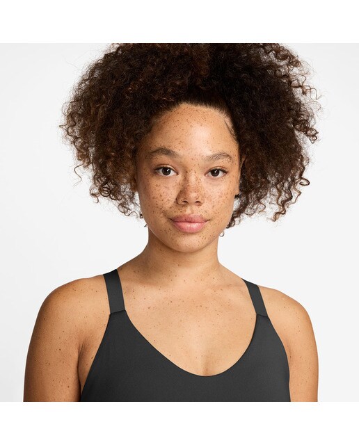 Top de mujer Indy Medium Support Nike - Negro Negro-3