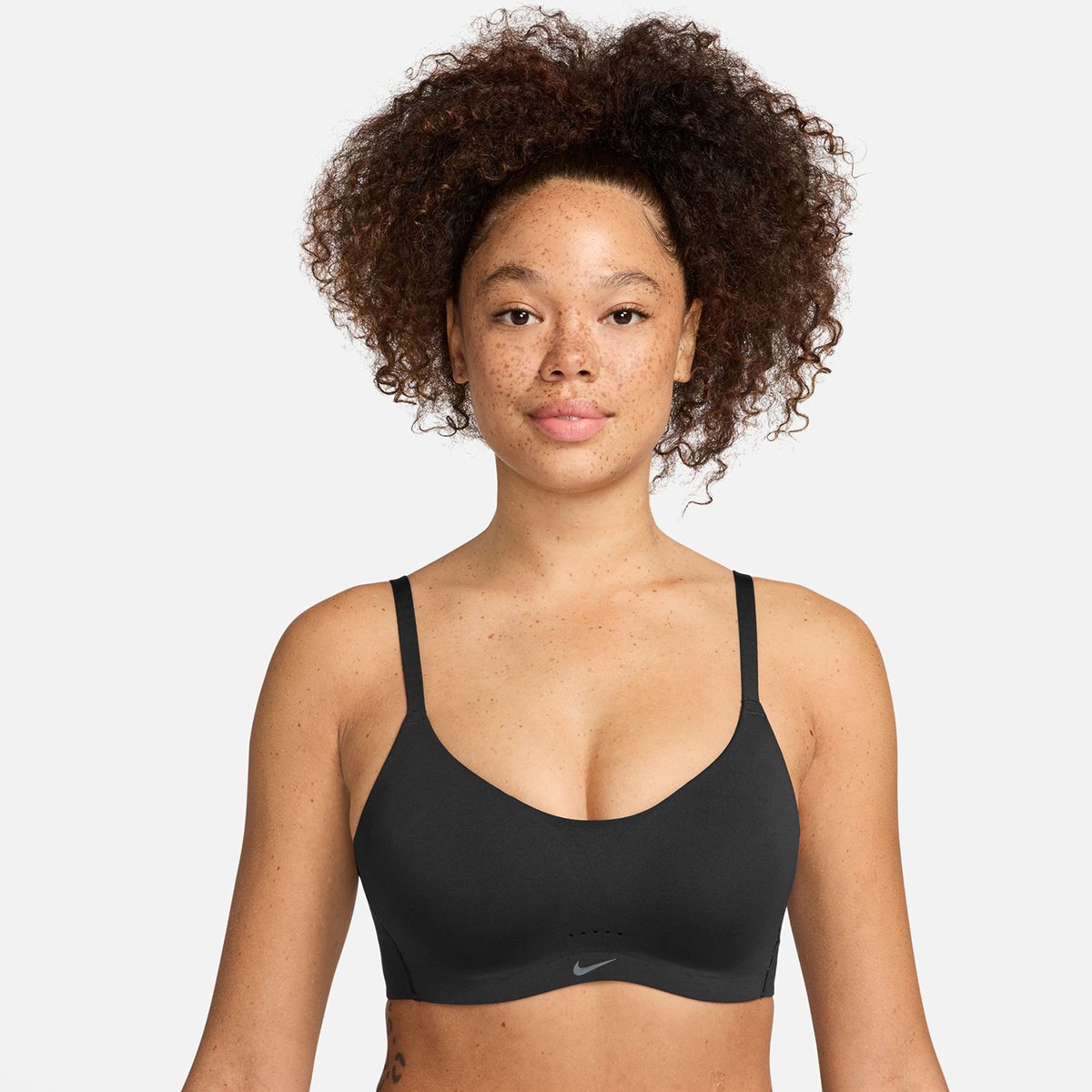 Top de Mulher W Nk Alate Minimalist LS Bra Preto-1