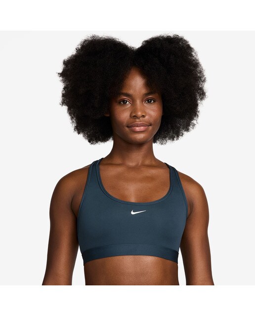 Top de Mulher Swoosh Light Support Azul-escuro-1
