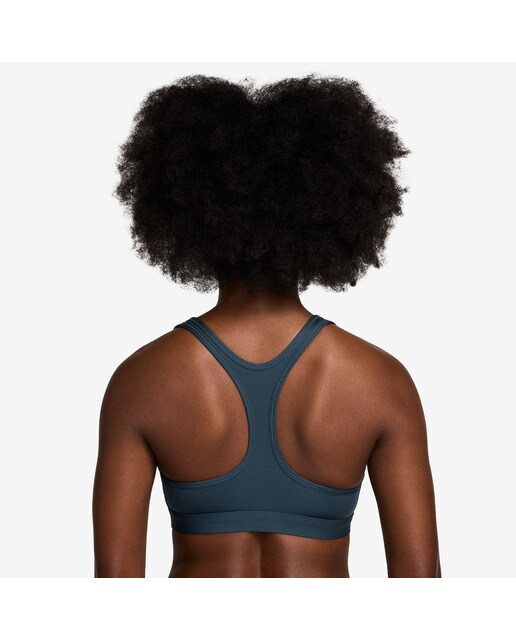 Top de Mulher Swoosh Light Support Azul-escuro-2