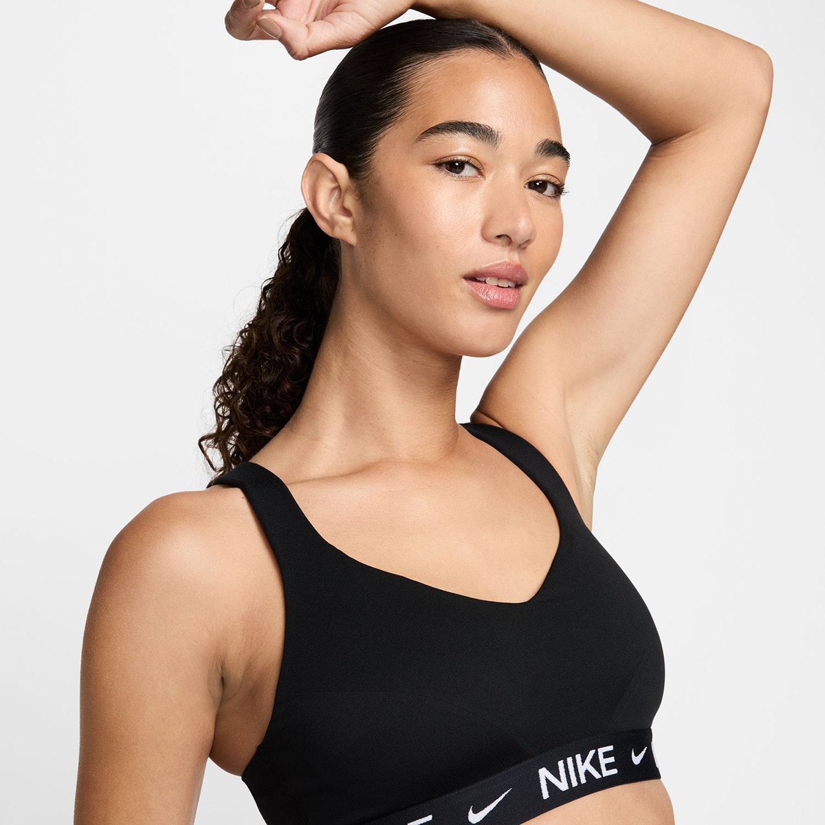 Top de Mulher DF Indy High Support Bra Preto-4