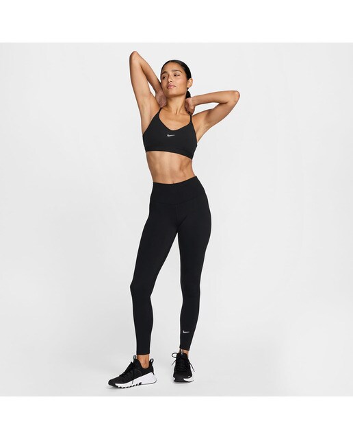 Top de mulher Dri-FIT Indy Nike Preto-4