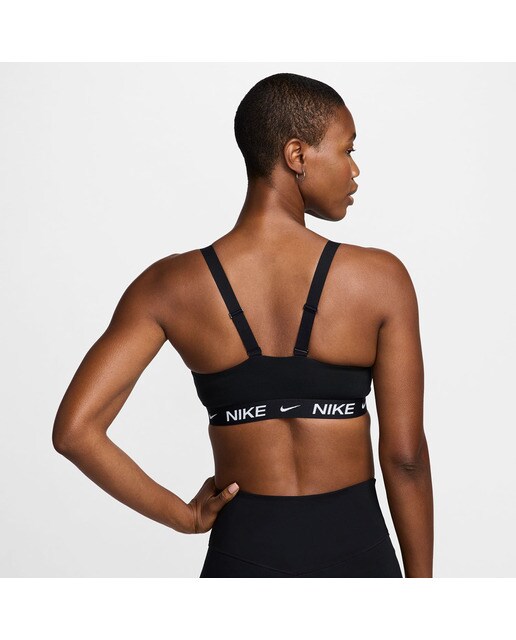 Top de Mulher Indy Medium Support Preto / Branco-2