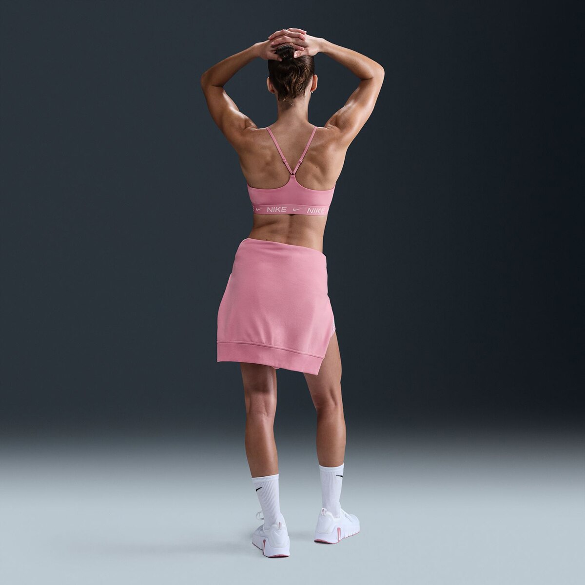 Top de Mulher Indy Suporte Ligeiro Rosa-2