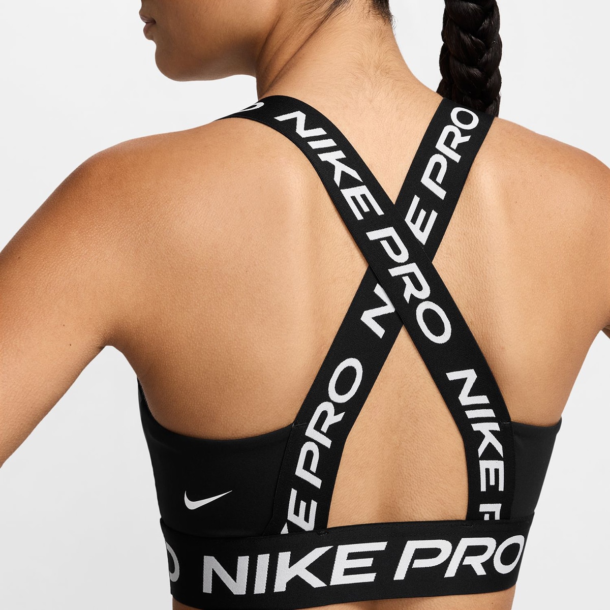 Top de mulher Pro Nike Preto-3