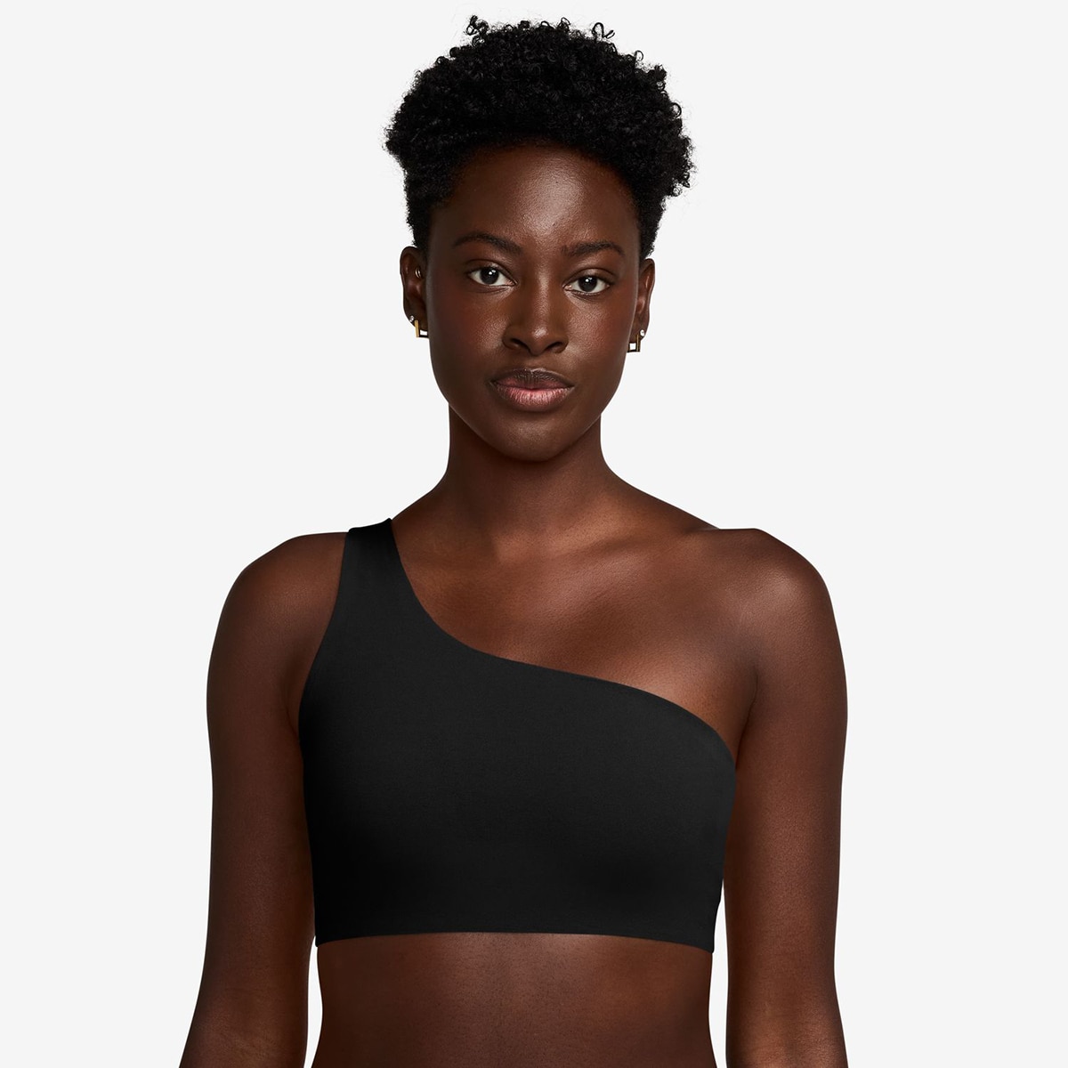 Top de Mulher Zenvy Asymmetrical Preto-1