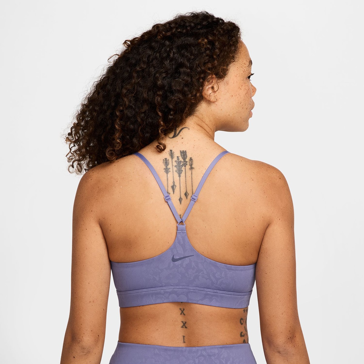 Top de Mulher Indy Suporte Ligeiro Roxo-2