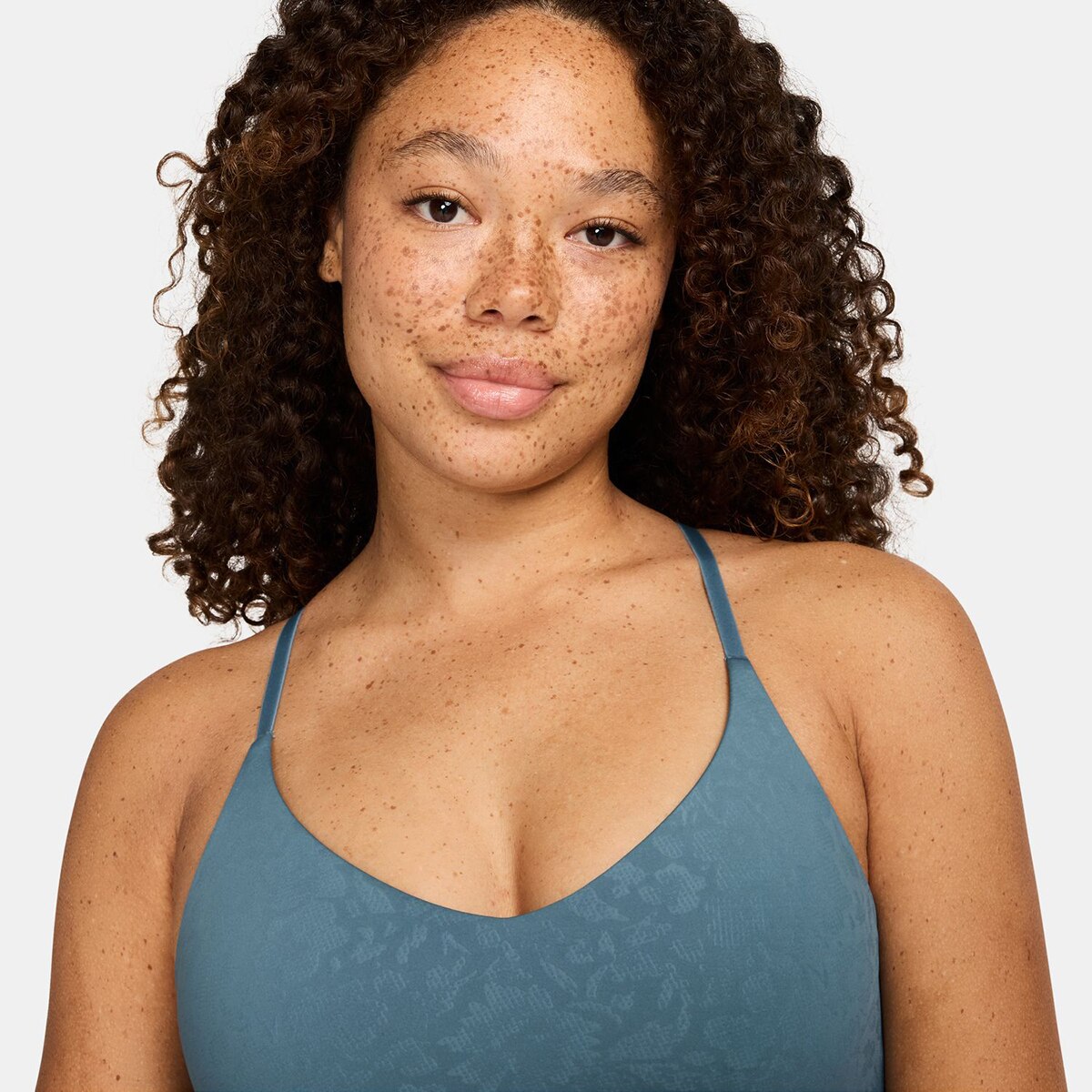 Top de Mulher Indy Suporte Ligeiro Azul-3