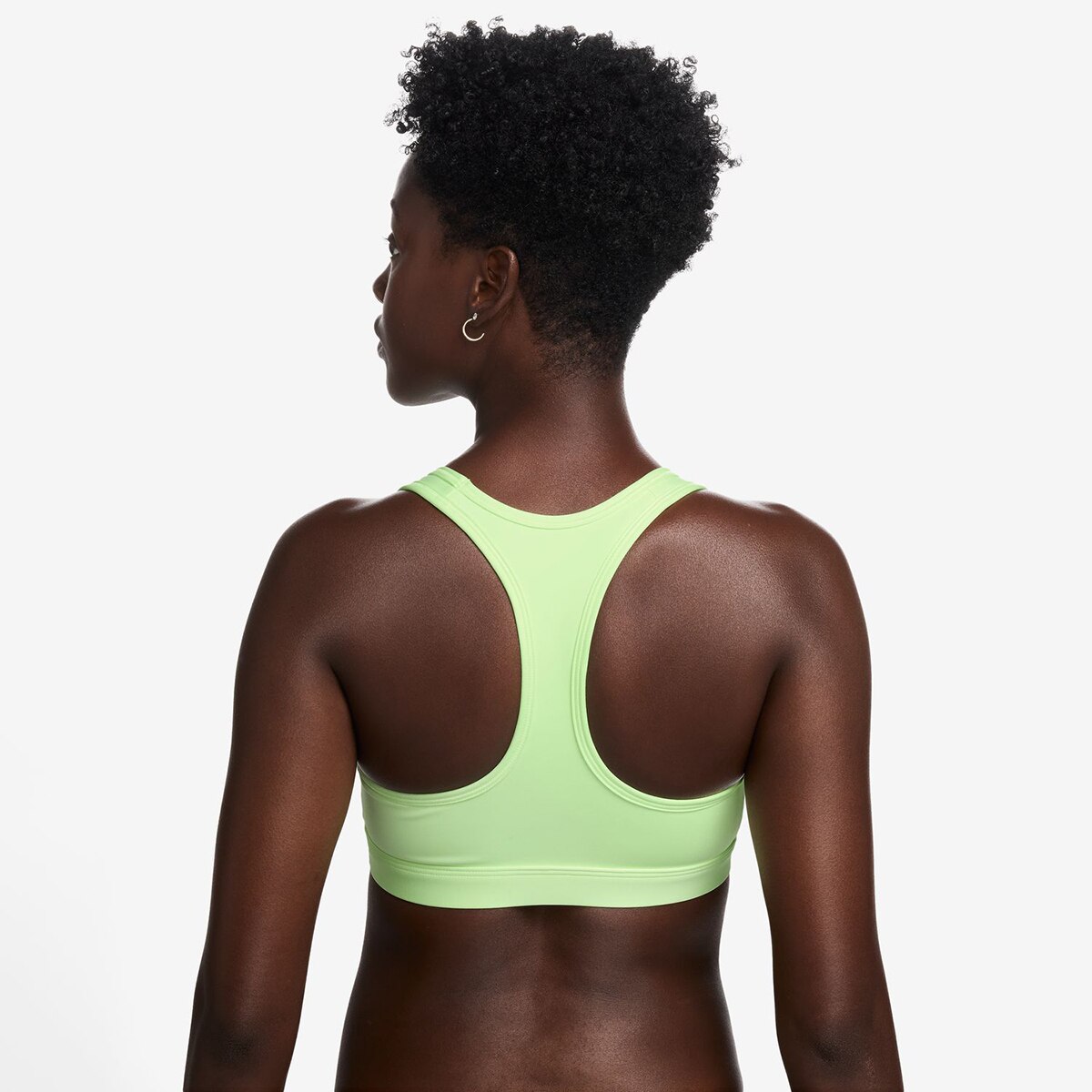 Top de Mulher Swoosh Medium Support Amarelo-2