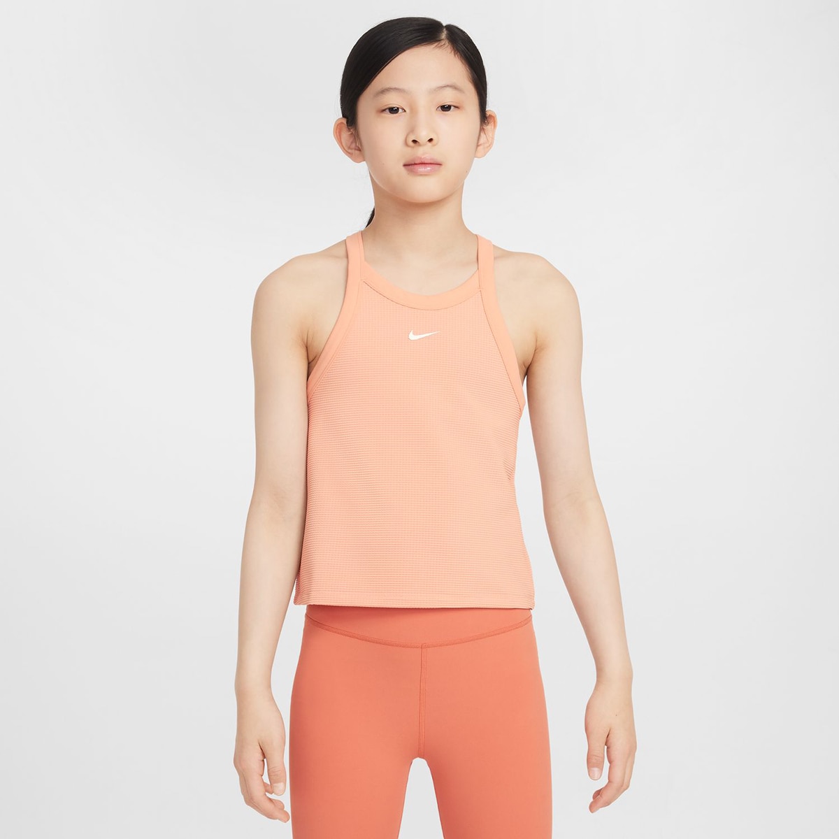T-shirt de Menina Tank Bra Laranja-1