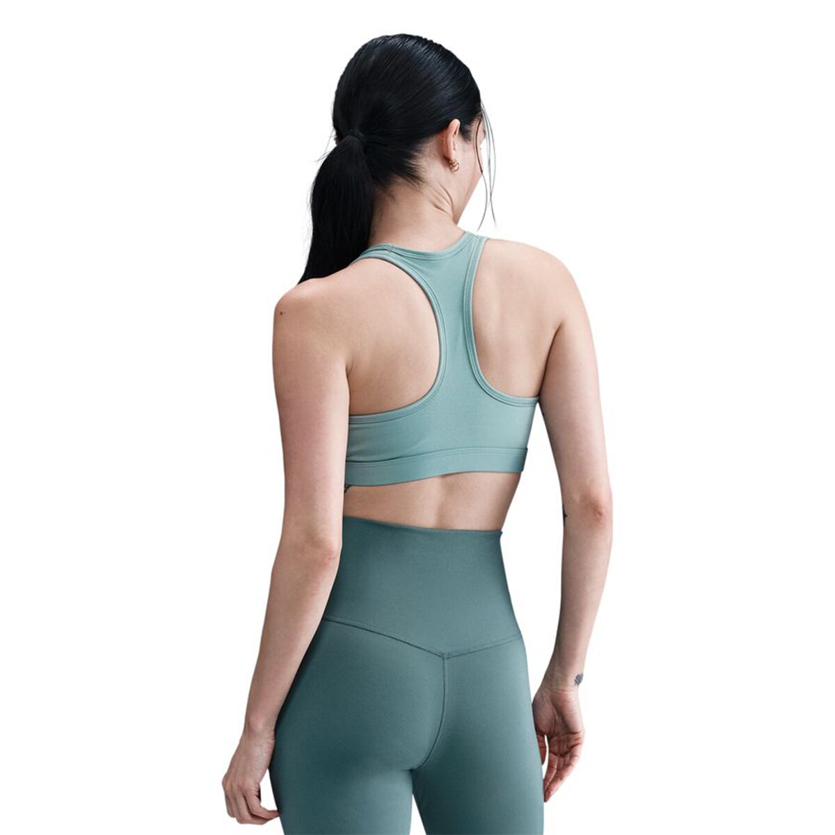Top de Mulher Swoosh Medium Support Azul-2