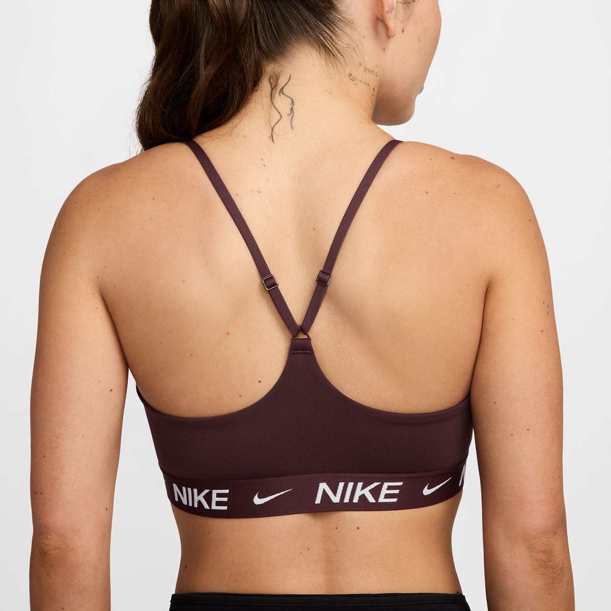 Top de Mulher Indy Suporte Ligeiro Bordeaux-3